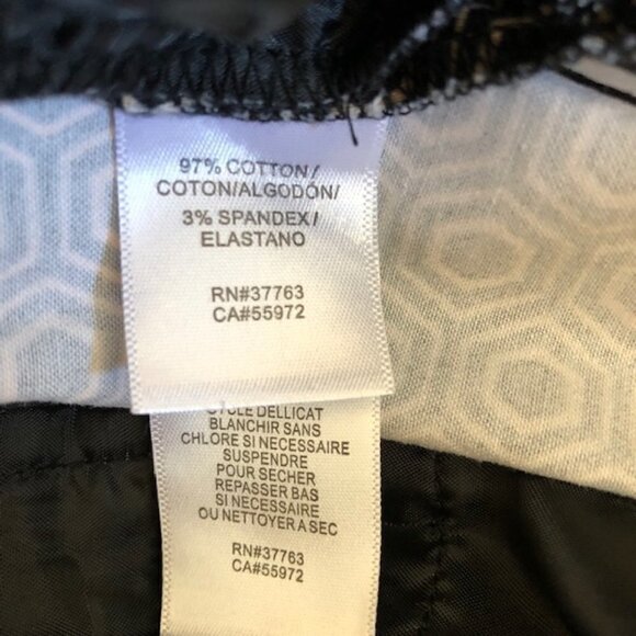 Laundry Womens Pants Cropped Geometric Print Size 8 - Picture 9 of 9